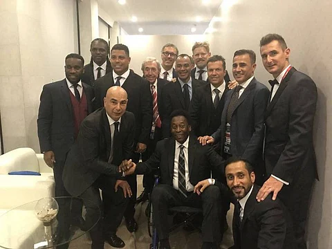 بدعوة من ( فيفا ) ..سامي الجابر يحضر حفل افتتاح كأس العالم 2018