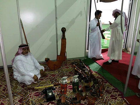تخصيص خيمة تراثية للحرفيين بمهرجان "صيف نجران 39"