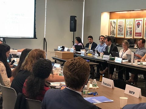 وفد "إغاثي الملك سلمان" يشارك في جلسة الأمم المتحدة ويبرز الدور السعودي في العمل الإنساني