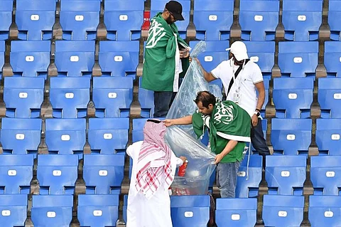 خطيب جامع موسكو يشيد بما فعلته الجماهير السعودية بعد مباراة الأرجواي