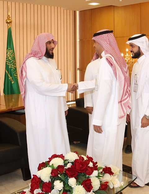 "هيئة أموال القاصرين" تُعايد منسوبيها بحضور "المهنا"