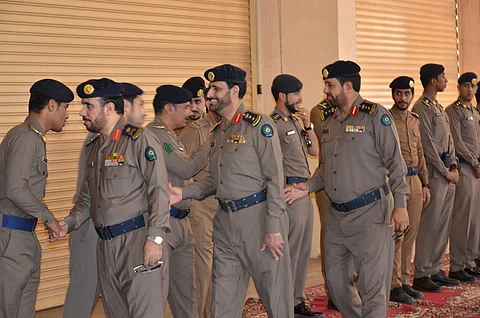 "الدفاع المدني بتبوك" تقيم حفل معايدة