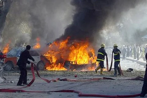 إصابة سبعة أشخاص في انفجار عبوة ناسفة بالعراق