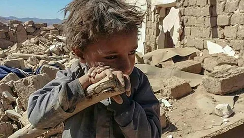 "عسكر": ميليشيا الحوثي ارتكبت جميع الانتهاكات المحظورة ضد أطفال اليمن