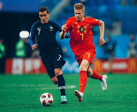 "الديك الفرنسي" يُسقط بلجيكا ويعبر للمباراة النهائية لكأس العالم