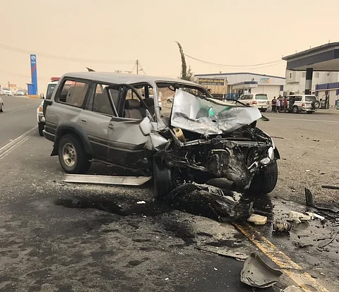 إصابة 20 شخصاً في 3 حوادث متفرقة ومتتالية بمنطقة عسير