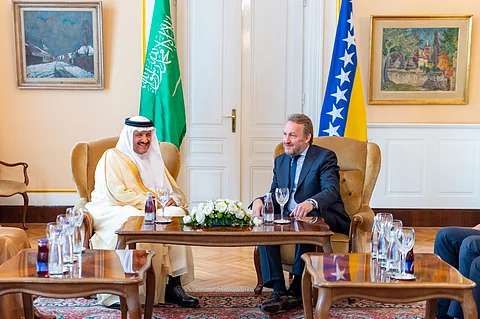 الرئيس البوسني يستقبل "سلطان بن سلمان" في سراييفو