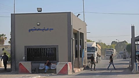 إسرائيل تغلق معبر كرم أبو سالم مع غزة بشكل كلي