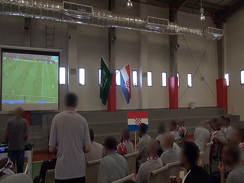 سجن "مباحث ذهبان" ينفذ برنامجاً ترفيهياً للنزلاء تزامناً مع نهائي كأس العالم