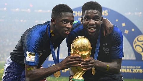 بعد فوزه بكأس العالم.. الفرنسي ديمبيلي يبني مسجداً في موريتانيا