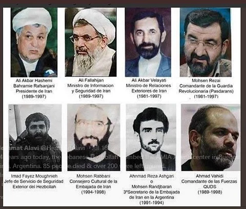لقد حان جلبُهم للعدالة .. الخارجية الأمريكية تعرض صورًا لمطلوبين من نظام الملالي وحزب الله