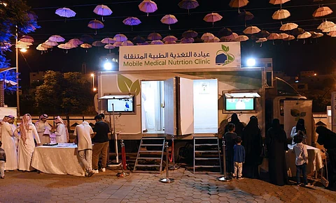 أكثر من ٤٠٠ مستفيد يوميًّا من عيادة التغذية بمهرجان "أبها يجمعنا"