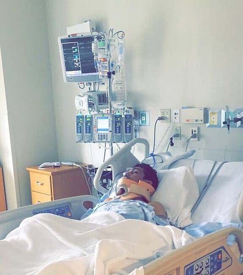 أمريكا .. زوجة "المزيني" تروي لـ"سبق" تفاصيل الاعتداء عليه