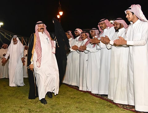 "الدحة".. من إثارة الحماسة في الحروب لأهازيج الأفراح والمناسبات بتبوك