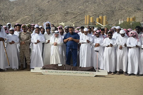 جموع غفيرة تشيع "محمد شراحيلي" شهيد الواجب بمقبرة الشهداء بالشرائع