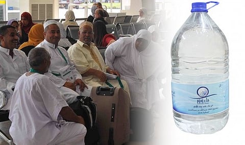 أوصِلْها لبلدك بأمان.. 3 اشتراطات لشحن مياه زمزم توضحها "الحج"