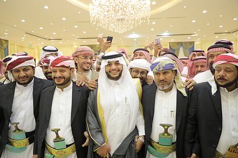 أسرة "آل عياش" تحتفل بزواج "سعيد" في الرياض
