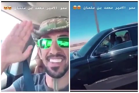 "العبداللطيف" يكشف كواليس مصادفته ولي العهد في شرما