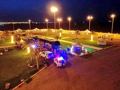 شاهد .. محافظة رنية تستضيف 25 ألف حاج يمني قادمين من منفذ الوديعة