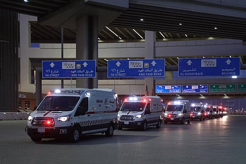 الهلال الأحمر يعزز أسطوله الإسعافي بـ127 سيارة متطورة لخدمة الحجاج