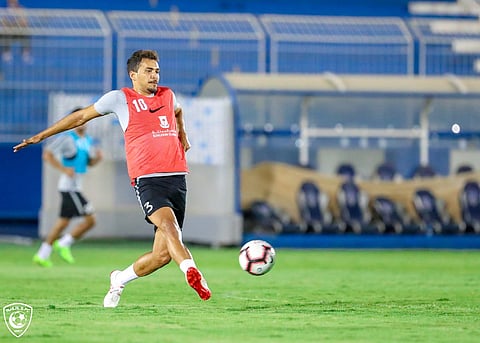 الهلال يواصل تحضيراته.. والبريك في العيادة الطبية