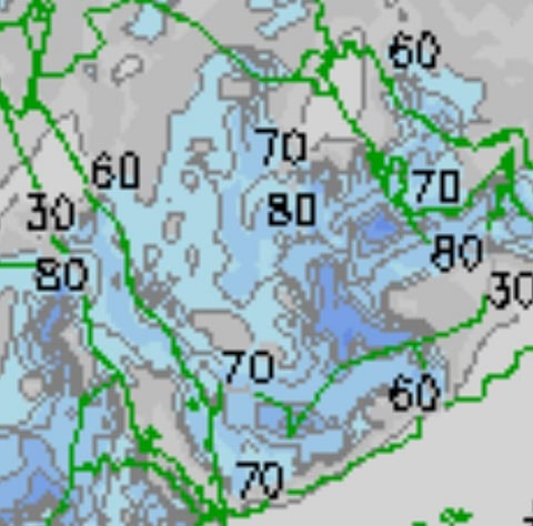 "الحربي": تراجع سرعة إعصار "لبان".. وشرورة والوديعة أكثر المناطق تأثرًا