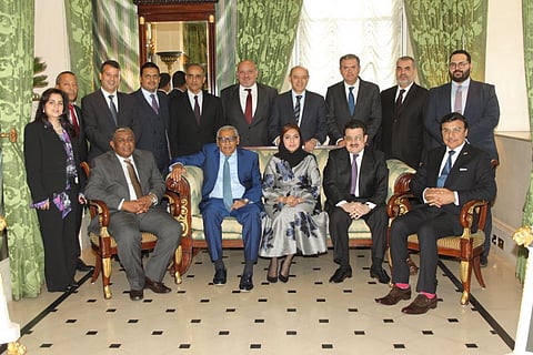 "أفنان الشعيبي" تودع "غرفة التجارة العربية البريطانية" بعد 11 عامًا من العطاء