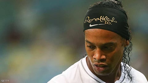 أمر بمنع رونالدينيو من السفر .. وفي حسابه 7 دولارات فقط