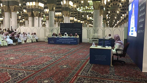 انطلاق مسابقة للقرآن الكريم والحديث الشريف في رحاب المسجد النبوي
