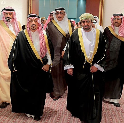 أمير الرياض يشارك سفارة سلطنة عمان احتفالاتها باليوم الوطني لبلادها