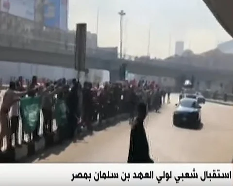 شاهد.. استقبال شعبي للأمير محمد بن سلمان في ثاني أيام زيارته لمصر