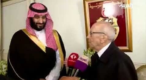 "السبسي": الملك عبدالعزيز أسهم في سياسة تونس الحالية