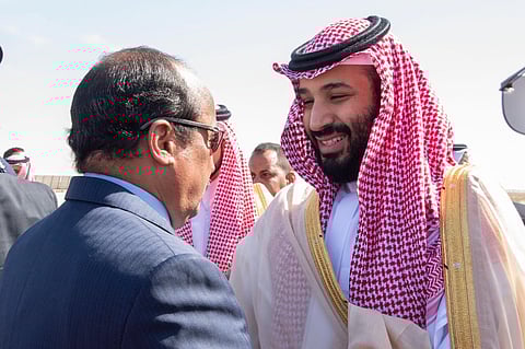 ولي العهد يصل نواكشوط و"ولد عبدالعزيز" في مقدمة مستقبليه