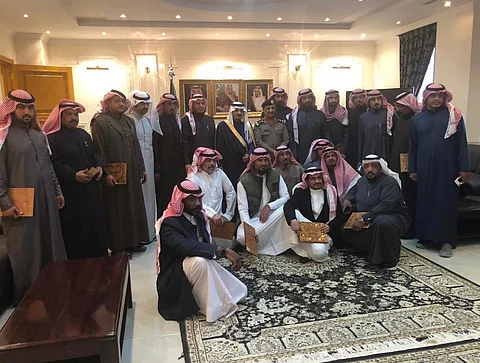 محافظ حفر الباطن يكرم 44 عضواً من فريق إنجاد للبحث والإنقاذ