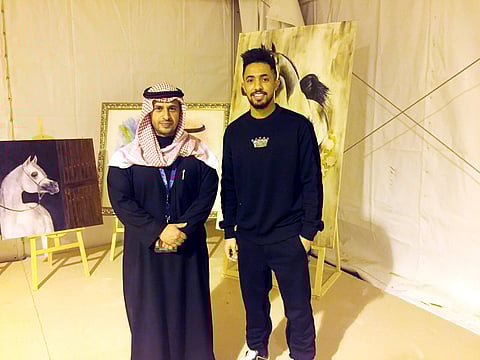 "باهبري" نجم "الأخضر": مهرجان "عبيَّه" تأكيد على الاعتزاز والفخر بالجواد العربي