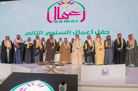 أمير الرياض يرعى الحفل السنوي لـ"أعمال" ويطلع على إنجازاتها بتوظيف 4518 شابًّا وفتاة