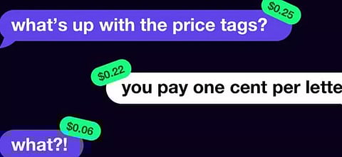 "ادفع مقابل كل حرف": منصة دردشة غريبة.. ماذا تقدم