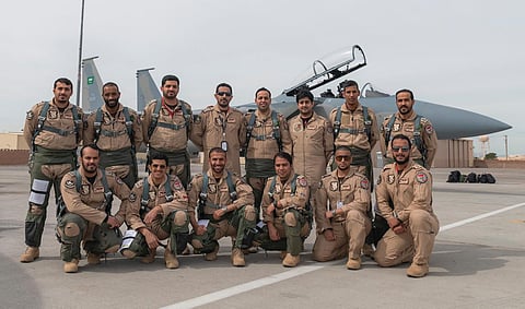 اكتمال وصول القوات المشاركة في "العَلم الأحمر" .. الظهور الأول لـ "إف- 15 إس أي"