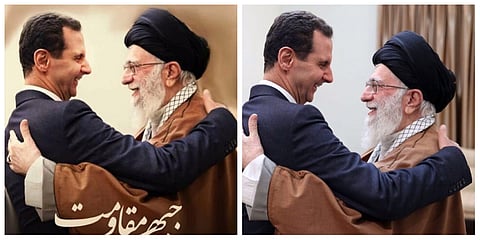 صناعة الكذب على الطريقة الإيرانية.. فبركة لزيادة قامة "خامنئي"