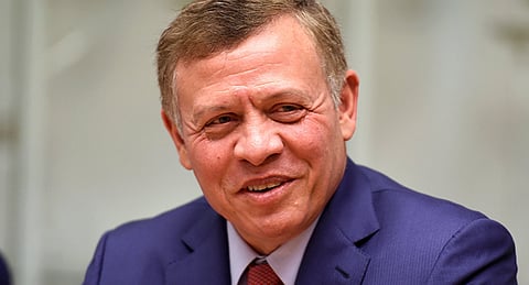 ملك الأردن يعرب عن شكره لخادم الحرمين الشريفين في القمة العربية