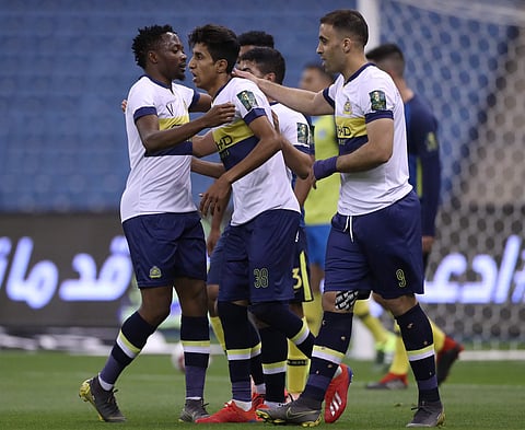 برباعية.. النصر يقصي الجيل من كأس الملك