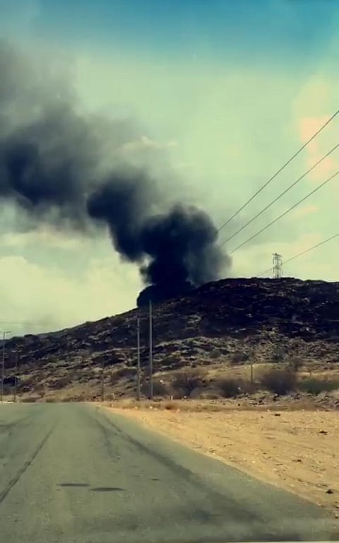 أمانة عسير تؤكد طمر مرمى النفايات.. والأهالي ينفون واستمرار تصاعد الأدخنة