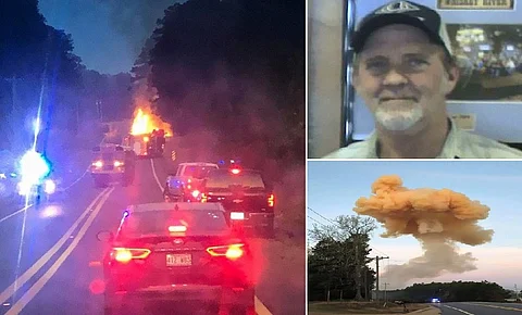 البطل مات داخلها.. قاد شاحنة مشتعلة بعيدًا عن السكان حتى انفجرت