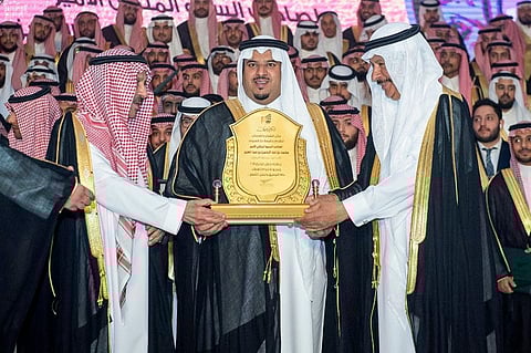 نائب أمير الرياض يرعى حفل تخريج الدفعة الثامنة من طلاب جامعة دار العلوم