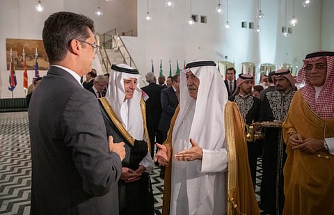 شاهد .. العساف يُقيم حفل إفطار لرؤساء البعثات الدبلوماسية بالمملكة