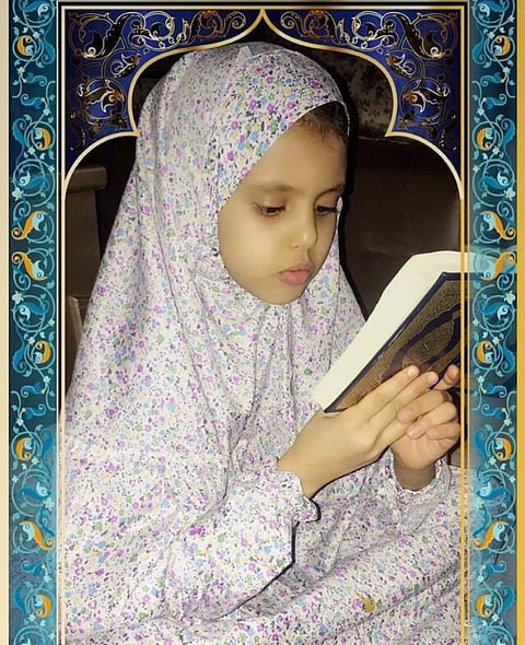 والد الطفلة "دانة القحطاني" ينعيها ويعلن موعد الصلاة عليها