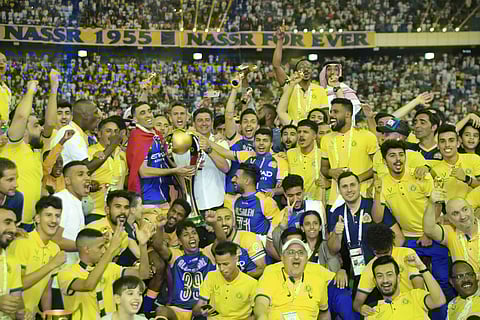 شمس النصر تشرق من جديد.. "العالمي" بطلاً لدوري كأس الأمير محمد بن سلمان