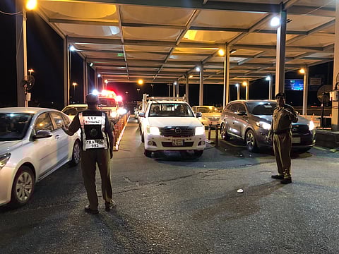 حجز الكر بمدخل مكة يستقبل يومياً بين 3 إلى 4 آلاف مركبة