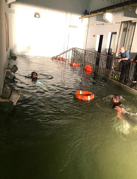 المدينة .. انتشال جثة فلبيني من بين أجزاء مضخة مياه بالعزيزية