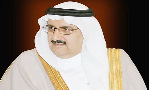 منصور بن متعب ينقل تعازي خادم الحرمين وولي العهد للقيادة الكويتية